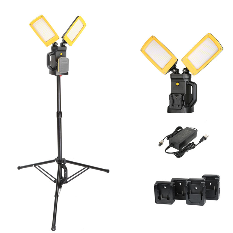 Mga tampok at aplikasyon ng 100W portable LED work light